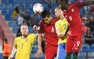 Le Portugal concède le nul 2-2 face à la Suède